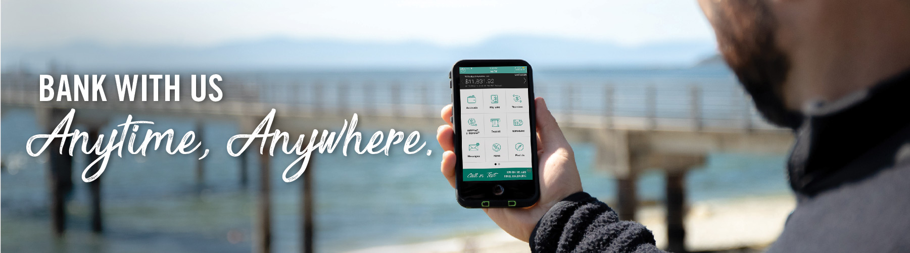 Bank Anywhere with our Easy & Secure Mobile App